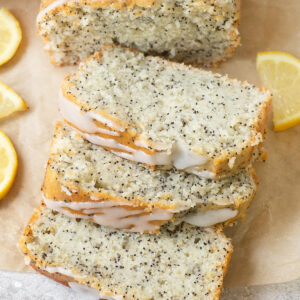 Sugar Free Lemon Chia Loaf