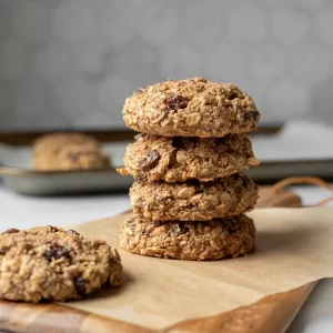 Sugar-Free Banana Oatmeal Cookies (DFS)