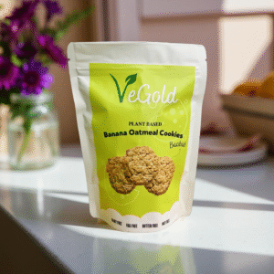 VeGold Banana Oatmeal Cookies
